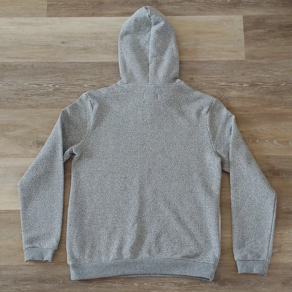 NWT Goodfellow & Co Men's Soft Hooded Pullover Grey Size M - Picture 6 of 9